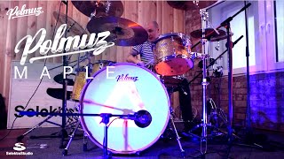 Polmuz Drums Maple  prezentacja Luk  Łukasz Jeleniewski z Lipali  Selekta studio [upl. by Namas964]