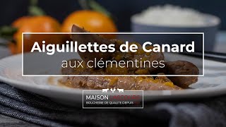 Recette  Aiguillettes de canard mariné chutney de coings aux raisins secs [upl. by Asle694]