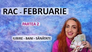 RAC FEBRUARIE  Bani Relații SănătateP2 Zodii de APĂ Tarot [upl. by Alol]