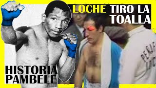 El Boxeador que hizo llorar a NICOLINO LOCCHE  Historia KID PAMBELE Antonio Cervantes El Mejor COL [upl. by Halsy]