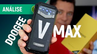 DOOGEE V MAX o PESOPESADO da AUTONOMIA de BATERIA 22000 mAh  Análise  Review [upl. by Eillib821]