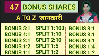 BONUS SHARE LATEST NEWS 🔥 UPCOMING BONUS AND SPLIT SHARES stocks  waniwing [upl. by Veta]