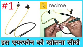 realme buds wireless ईयरफोन को खोलना सीखें  How to repair Realme bluetooth Earphone [upl. by Ettinger]