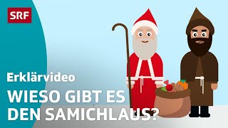 Samichlaus und Schmutzli – einfach erklärt  Kindervideos  SRF Kids [upl. by Benedic]