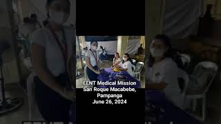 EENT Medical Mission San Roque Macabebe Pampanga June 26 2024 [upl. by Ajile]