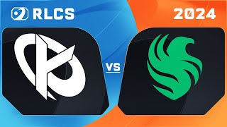 KCORP vs FALCONS  ROUND 2  RLCS MAJOR 1  RLCS 2024 [upl. by Crosley]