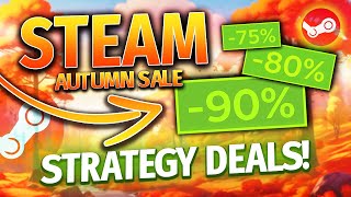 STEAM AUTUMN SALE 2023  15 Brilliant Strategy Game Deals [upl. by Ailhat87]