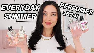 TOP 10 EVERYDAY FRAGRANCES FOR SUMMER 2024  KatesBeautyStation [upl. by Ellives]