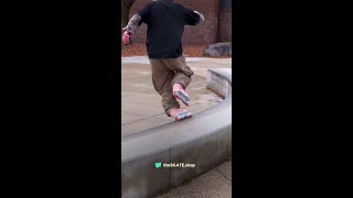 Pro Skater Sean Kelso doing incredible ledge grinds as always [upl. by Cralg974]