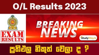 2023 අපොස සාමාන්‍ය පෙළ විභාග ප්‍රතිඵල වලට මොකද වෙන්නේ   2023 2024 OL Results releasing date [upl. by Anicul]