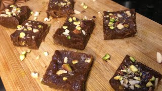 Deepavali quick sweet recipe bournvita burfi in tamil by veggie treat [upl. by Marte]