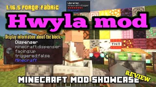 Minecraft 1165  Hwyla mod Review [upl. by Gennifer517]