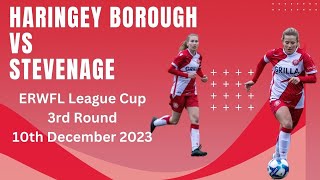 MATCH HIGHLIGHTS Haringey v Stevenage [upl. by Macdougall]