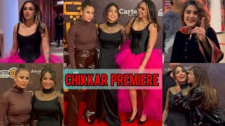 Chikkar Movie Primier  Ushna Shah  Faryal Mehmood  Kubra Khan  Sonya Hussyn [upl. by Sharia]