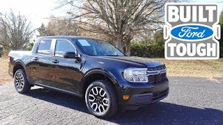 2023 Ford Maverick Lariat Hybrid POV Review  The Best Compact Truck Under 40000 [upl. by Nitsirt79]