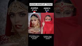 ASOKA MAKEUP TREND Annica Tamo amp Jharna Bhagwani my favorite person my idol😘🥰 asokamakeuptrend [upl. by Samau]