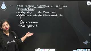 Which regulates reabsorption of salts from Glomerular filtrate [upl. by Scarito894]