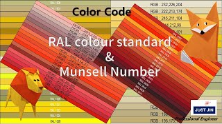 RAL과 Munsell Color system은 무엇일까요 [upl. by Matlick]