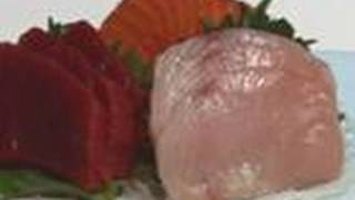 How To Prepare Sashimi  Salmon Tuna amp Yellowtail [upl. by Isleana]