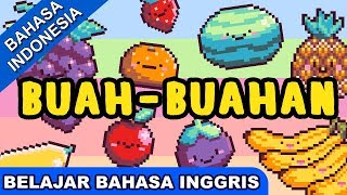 Lagu Belajar Bahasa Inggris  BuahBuahan Fruits  Lagu Anak 2019 Terbaru  Bibitsku [upl. by Joelly]