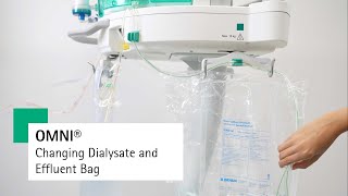 OMNI® Changing the Dialysate Bag and the Effluent Bag [upl. by Naniac]