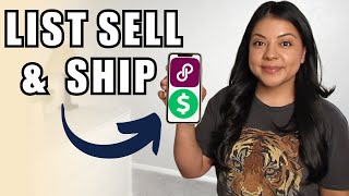 How To Sell On Poshmark Using Only Your Phone Tips For Beginners [upl. by Ahsaetan]