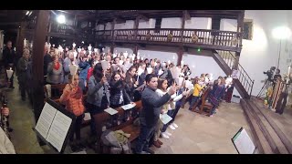 Chorale SFX  Chants de la messe télévisée à Arrauntz [upl. by Airlee]