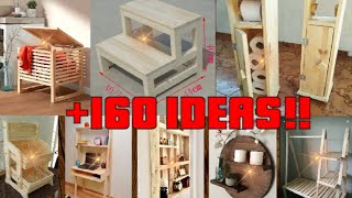 160 Ideas de madera que puedes hacer para vender y Generar Ingresos 🔥💰 [upl. by Tiffani992]