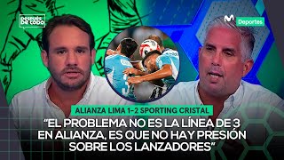 DOS DERROTAS AL HILO ALIANZA LIMA cayó 12 contra S CRISTAL en el Nacional  DESPUÉS DE TODO ⚽🎙️ [upl. by Adnopoz629]