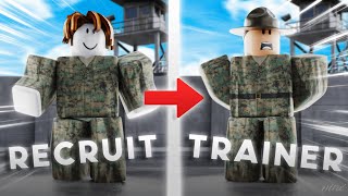 Marine to Trainer  ROBLOX MARINE CORPS [upl. by Hcahsem438]