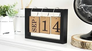 DIY calendar  how to Make calendar [upl. by Ahsenrat]