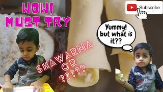 Oh no 😱 This isnt Shawarma  May be sweet shawarma watch fully to know funny  cook with rayan [upl. by Mirielle]