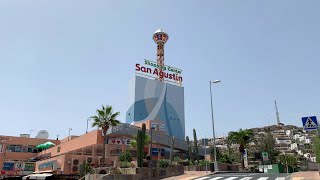 Gran Canaria Shopping Center San Agustin Weather 25072019 4K July [upl. by Anined360]