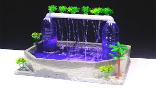 How to make a Amazing Water Fountain with Plastic Bottle [upl. by Eentroc528]