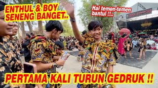 Pentas perdana Boy amp Enthul nari gedruk  GWSM live Taman senja ngelo Bantul [upl. by Jehovah]