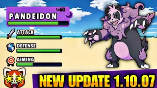 New Update 11007 Full Details In Dynamons World New Evolution Pandeidon🐼 [upl. by Ludly285]