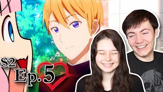 Kaguyasama Love Is War S2 Episode 5 REACTION [upl. by Raknahs]