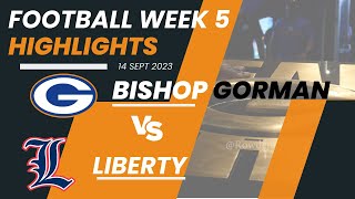 Top Two Teams in NV 1 Bishop Gorman vs 2 Liberty  Full Highlights [upl. by Wenoa621]