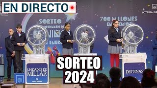 SORTEO LOTERIA DEL NIÑO 2024 EN DIRECTO  SORTEO LOTERIA NACIONAL EN VIVO DE HOY PREMIOS 2024 [upl. by Guenevere]