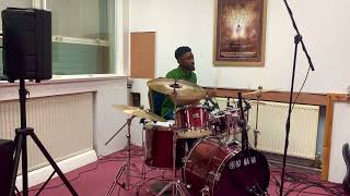 Adonai  Nathaniel Bassey  Drum Cover Music [upl. by Ahsinned]