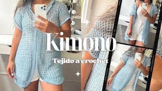 KIMONO TEJIDO A CROCHET [upl. by Catherine]