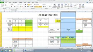 ECDL Excel walkthrough [upl. by Finstad]