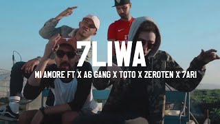 7LIWA ft 7ARI X INKONNU X TOTO X DRIZZY X ZEROTEN  MI AMORE Official Music Video WF7 [upl. by Beghtol981]