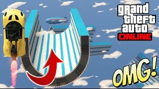 MAGNIFIQUE STUNT EN ROCKET VOLTIC GTA 5 ONLINE [upl. by Mccormick449]