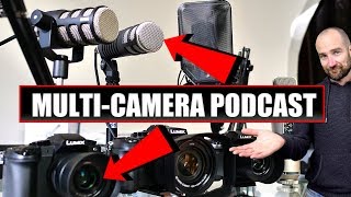 The ULTIMATE Multi Camera Podcast Video Setup Guide [upl. by Antone]