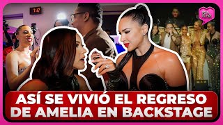 ASÍ SE VIVIÓ EL REGRESO DE AMELIA ALCÁNTARA A SIN FILTRO EN BACKSTAGE PRUDENTIAL [upl. by Allegna249]