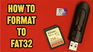 How to Format to FAT32 [upl. by Dory]