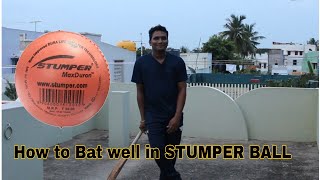 இந்த 3 விஷயம் பண்ணாலே போதும்  Stumper Ball batting tips in tamil [upl. by Venita]