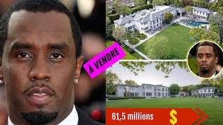 Les coulisses de la descente de Diddy  De la gloire à la mise en vente de son manoir de 615 M  💥 [upl. by Sosthina]