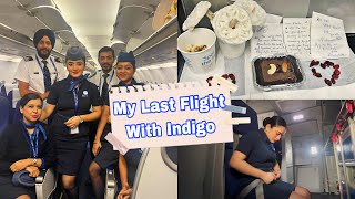 My Last Working Day with Indigo 🥹 Chennai Layover ✈️ Cabin crew indigo indigo6e emotional [upl. by Anivol]